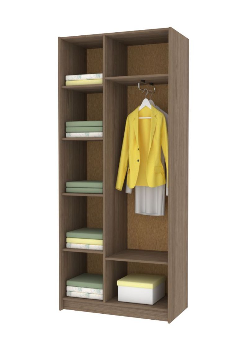 ДАРЬЯ Шкаф (Дуб Вотан/Белый глянец) гостиная | увеличить фото 6 ДАРЬЯ Шкаф (Дуб Вотан/Белый глянец) гостиная | фото 6